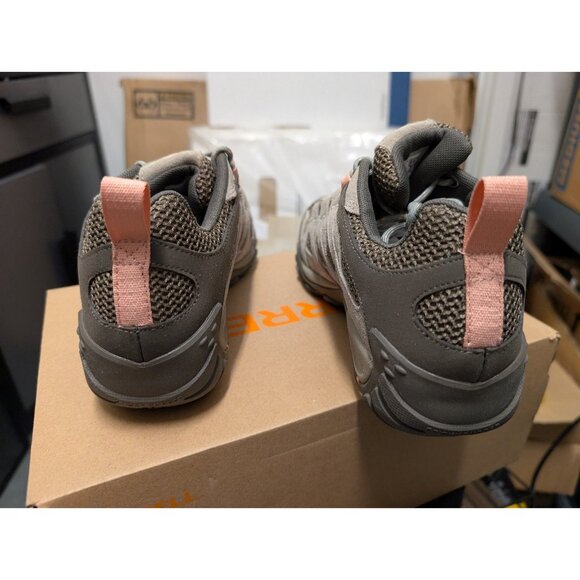 Merrell Women’s Hiking Boots Brown Tan Pink Nature Comfort Size 9.5 - Picture 5 of 12